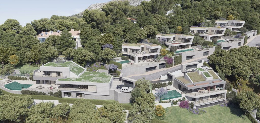 Villas in Pinares Hills, Malaga